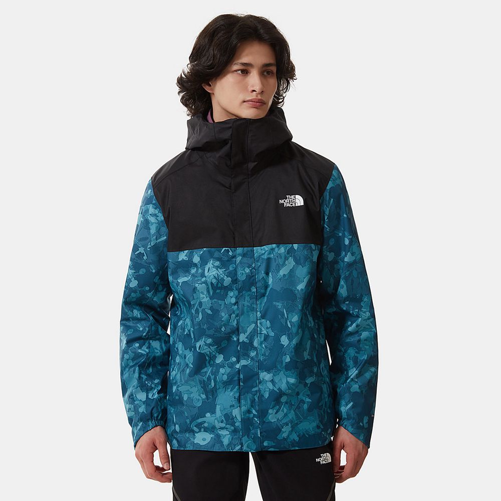 The North Face Lightweight Shell Jackets Mens Australia - The North Face Quest Zip-In Blue / Black H